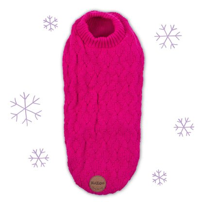 Raspberry Pink Dog Jumper
