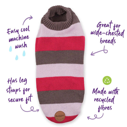 Chestie Dog Jumper - Pink