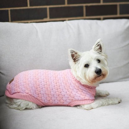 Pink Posy Dog Jumper