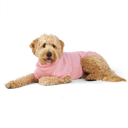 Pink Posy Dog Jumper