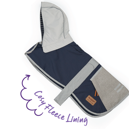 Cosy Dog Raincoat - Lagoon